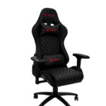 Silla gamer TEROS TE-8121N, negro