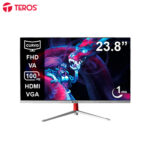 Monitor Curvo Teros TE-2403S, 23.8" FHD VA, 144HZ, 1MS, HDMI, DP, Earphone Out