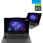 Notebook Lenovo LOQ 15IAX9, 15.6" FHD IPS, Core i5-12450HX hasta 4.4GHz, 8GB DDR5-4800MHz