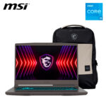 Notebook Gaming MSI Thin 15 B13UC 15.6" FHD IPS, Core i5-13420H hasta 4.6Hz 16GB DDR4-3200